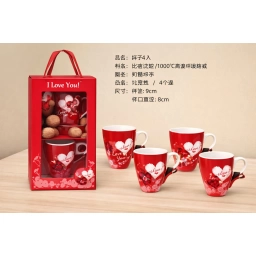 SET TAZA DE CERAMICA