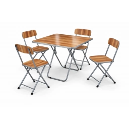 Mesa cuadrada + 4 sillas