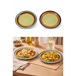 PLATOS CERAMICA REDONDOSx30