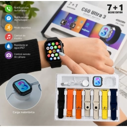 Reloj inteligente + correasX50