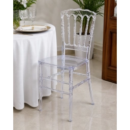 SILLA TRANSPARENTE CUADRADA X6